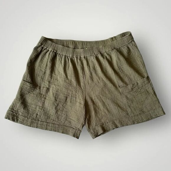deja bleu Pants - 🎉5 for $45🎉 Deja Bleu Shorts Women Size 3X Waffle Green